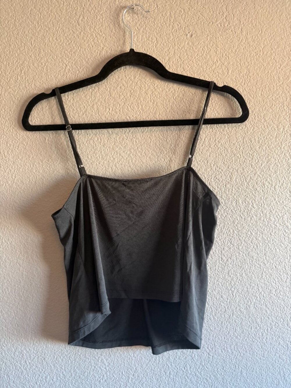 Lace Inset Tank Top - Picture 2 of 3